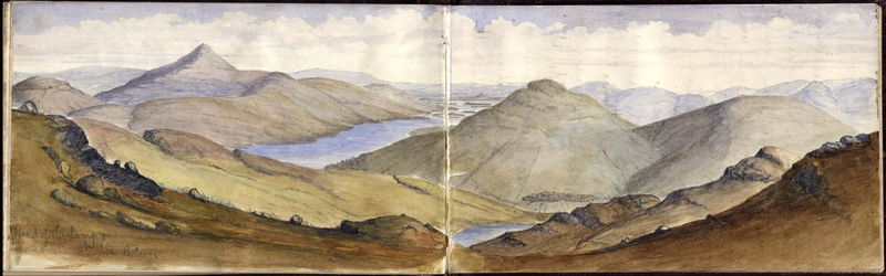Illustration for article titled This Geological Field Notebook is An Elegant Look at Mountain-Building